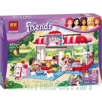 Конструктор Bela Friends 10162 Кафе в городском парке (221 деталь)